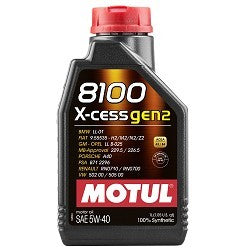 Motul 8100 X-CESS GEN2 5W40-1L автомобилно масло