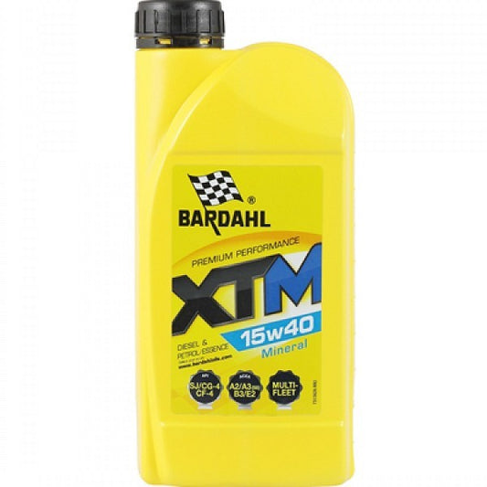 BARDAHL XTM 15W40 1L автомобилно масло BARDAHL