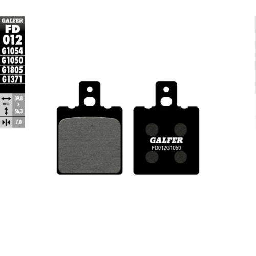 Предни/задни мото накладки Galfer SCOOTER FD012G1050