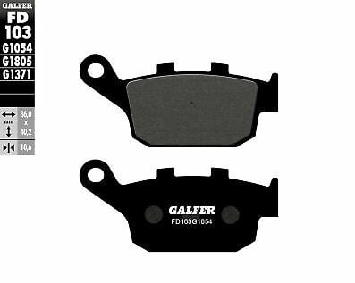 Задни мото накладки Galfer SEMI METAL FD103G1054