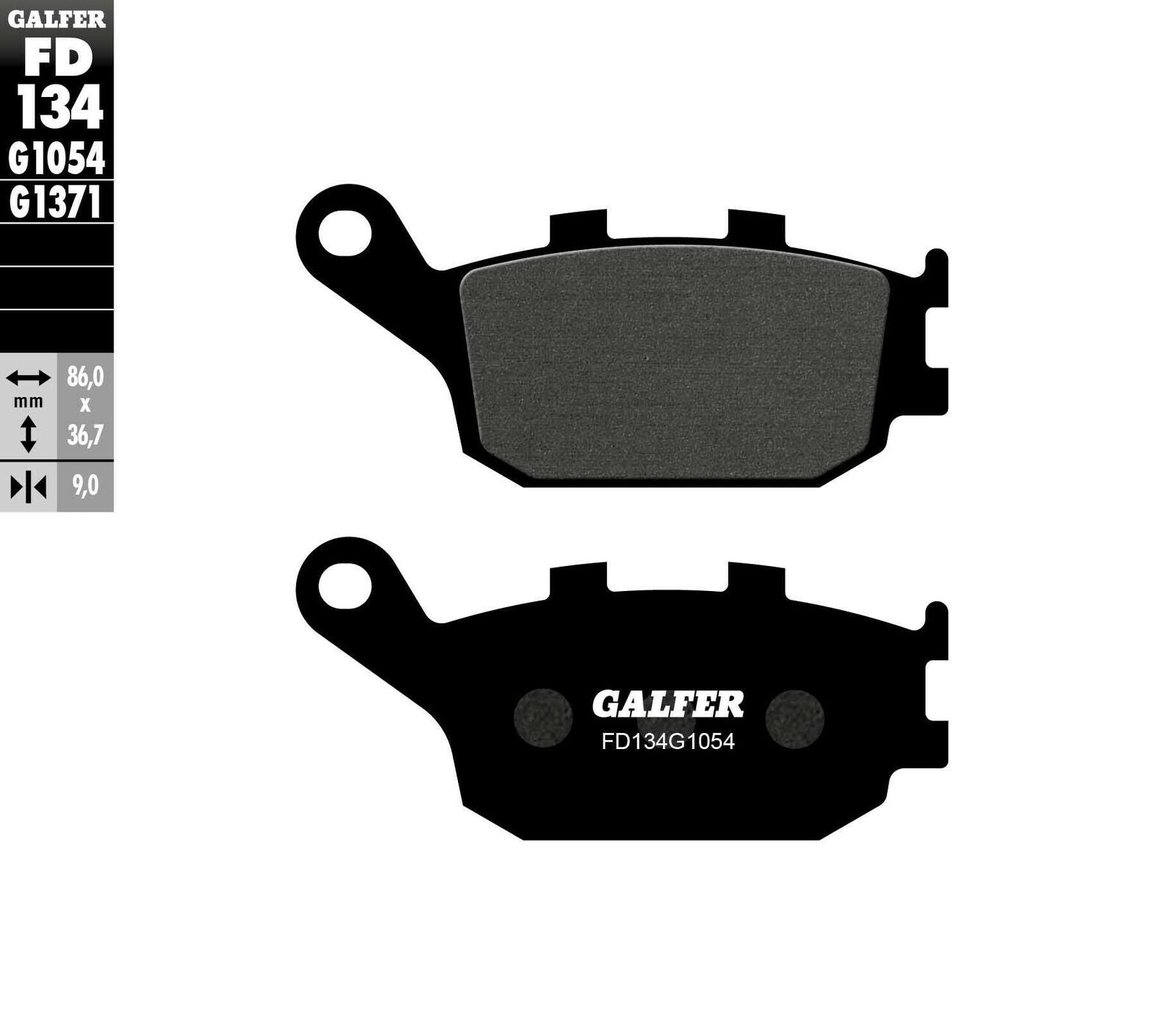 Задни мото накладки Galfer SEMI METAL FD134G1054