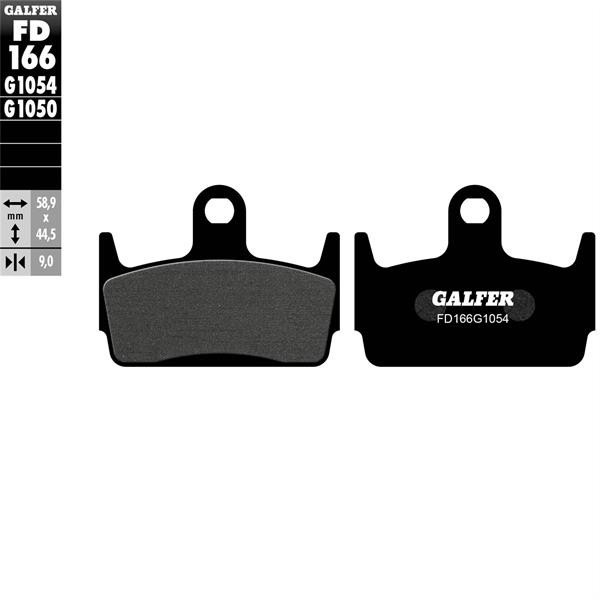 Предни/Задни мото накладки Galfer SEMI METAL FD166G1054