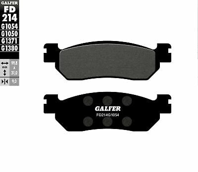 Предни/Задни мото накладки Galfer SEMI METAL FD214G1054