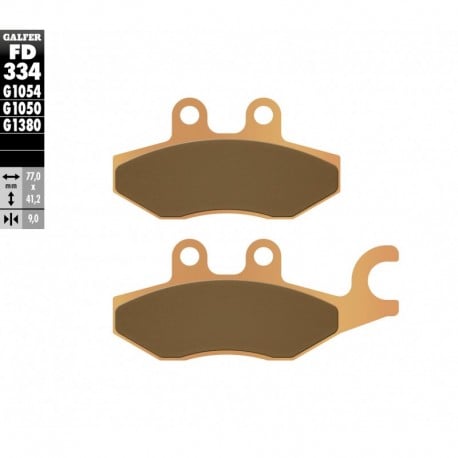 Предни/Задни мото накладки Galfer SINTERED SCOOTER COMPOUND FD334G1380