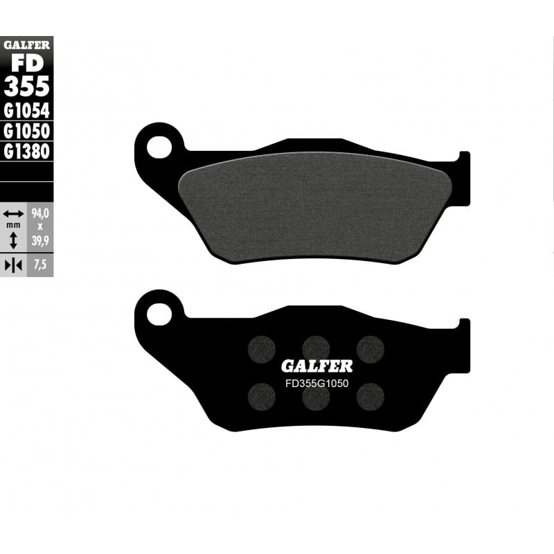 Предни мото накладки Galfer SCOOTER FD355G1050