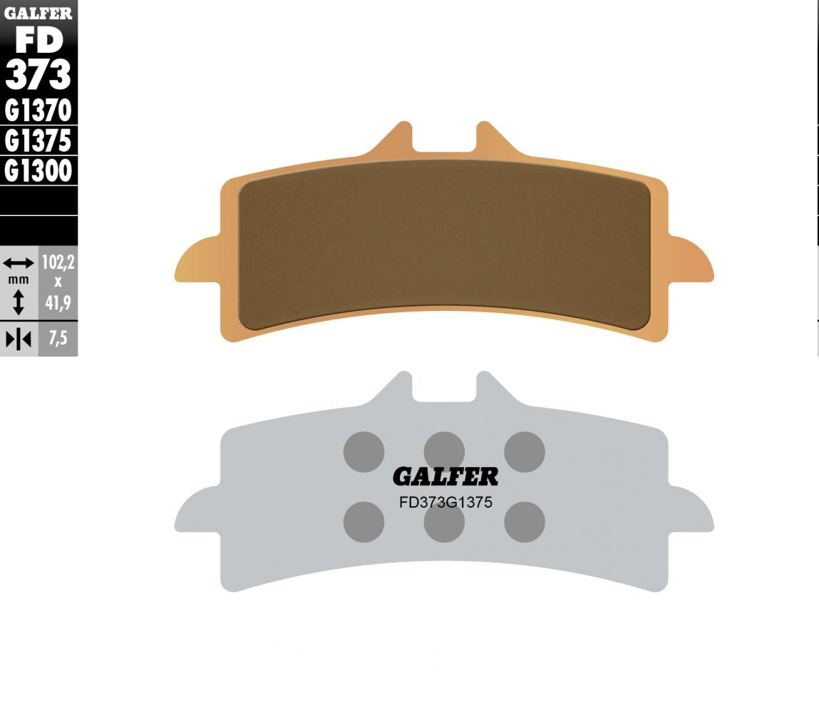 Предни мото накладки Galfer SINTERED COMPOUND FD373G1375