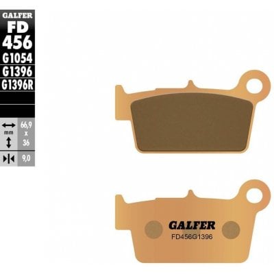 Задни мото накладки Galfer SINTERED FD456G1396