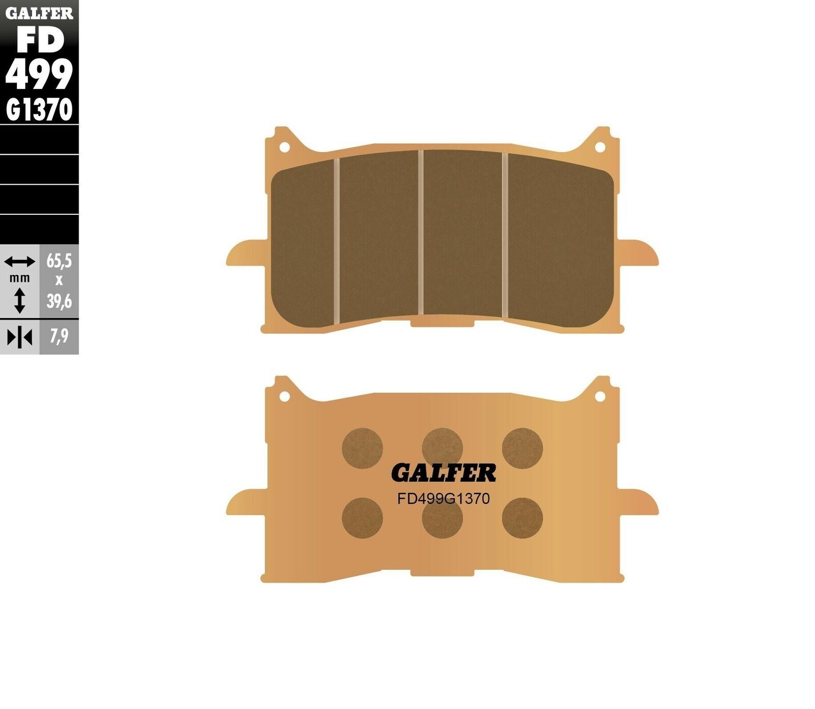 Предни мото накладки Galfer SINTERED COMPOUND FD499G1370