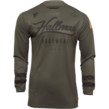 Мотокрос джърси THOR HALLMAN HOPETOWN ARMY/BLACK