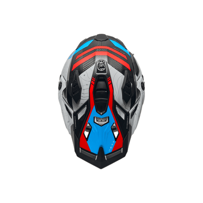 Адвенчър каска NEXX X.WED3 FURKA RED/BLUE