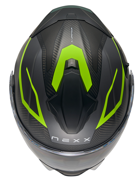 Каска NEXX X.LIFETOUR FLIP UP PRO MILE NEON GRAY
