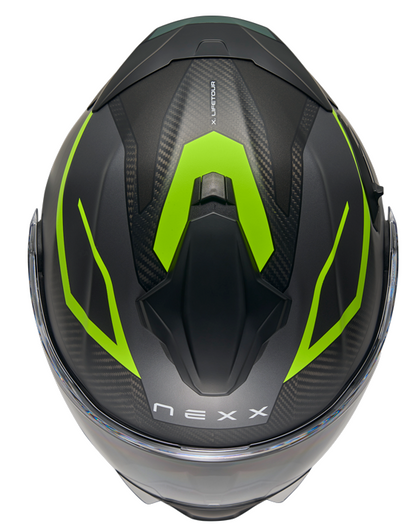 Каска NEXX X.LIFETOUR FLIP UP PRO MILE NEON GRAY