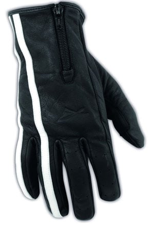 Кожени ръкавици A-PRO GRAN TORINO BLACK/WHITE
