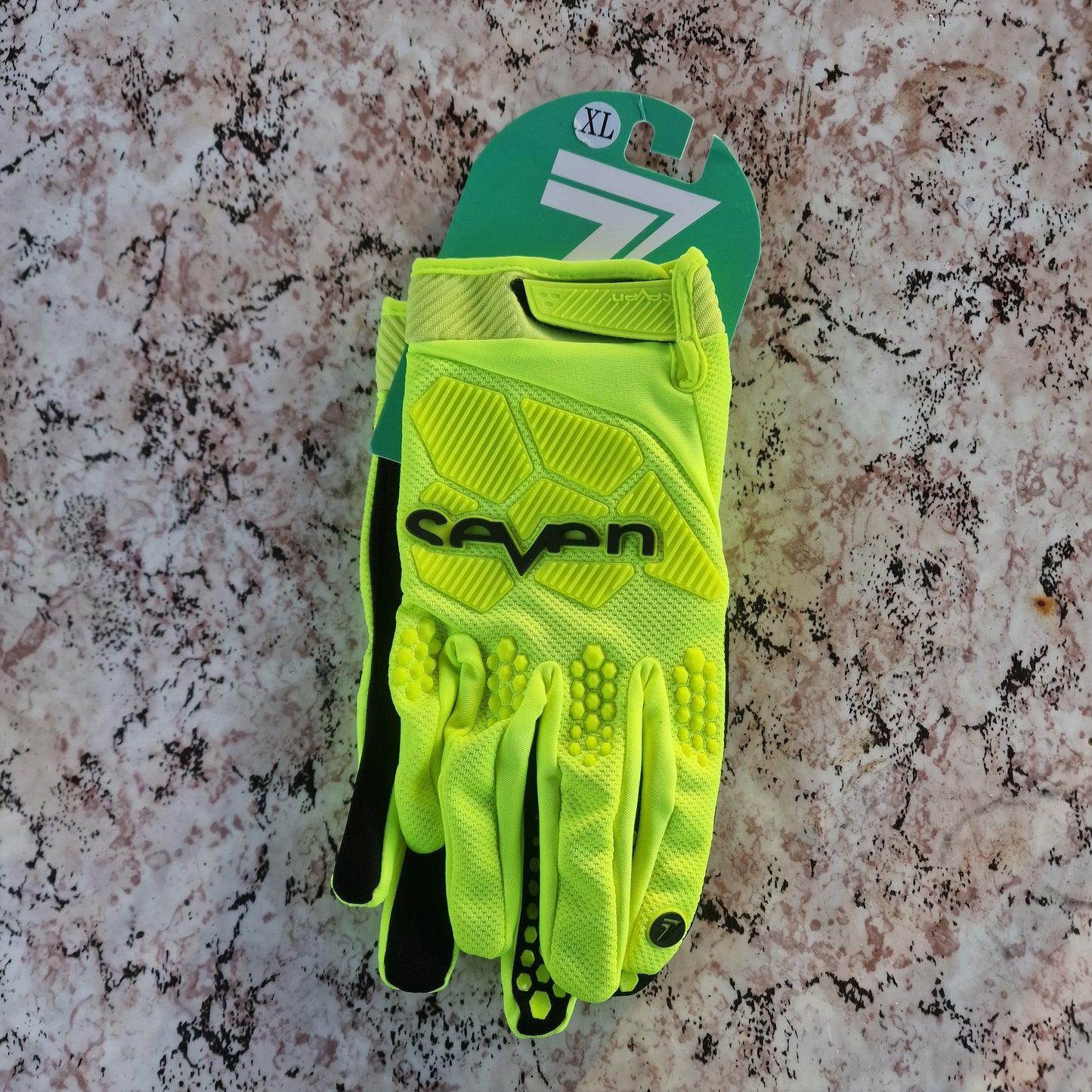 SEVEN мотокрос ръкавици Annex за MX и Enduro жълти