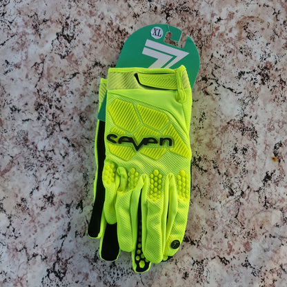 SEVEN мотокрос ръкавици Annex за MX и Enduro жълти
