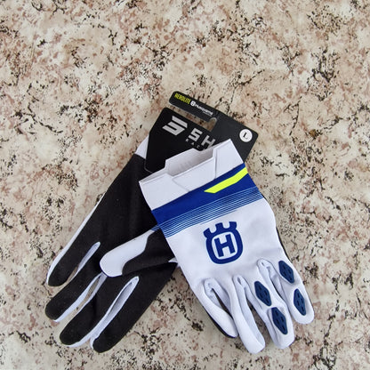 HUSQVARNA мотокрос ръкавици Race Aerolite жълти
