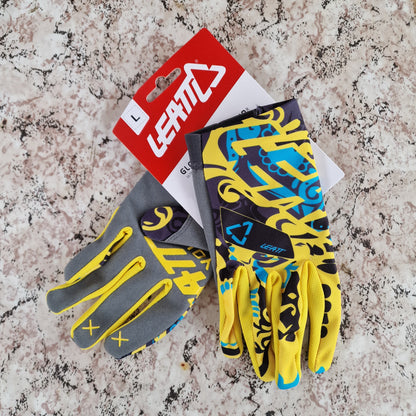 LEATT ендуро ръкавици GPX MX жълти