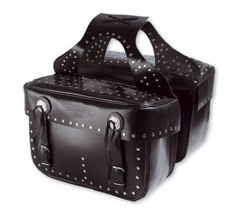 Кожени дисаги за мотор A-PRO H-D BLACK