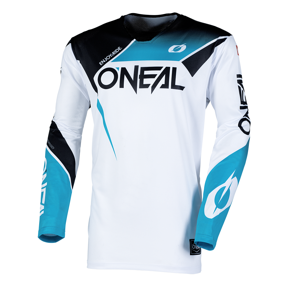 Мотокрос блуза O'NEAL HARDWEAR AIR SLAM BLACK/TEAL V.25