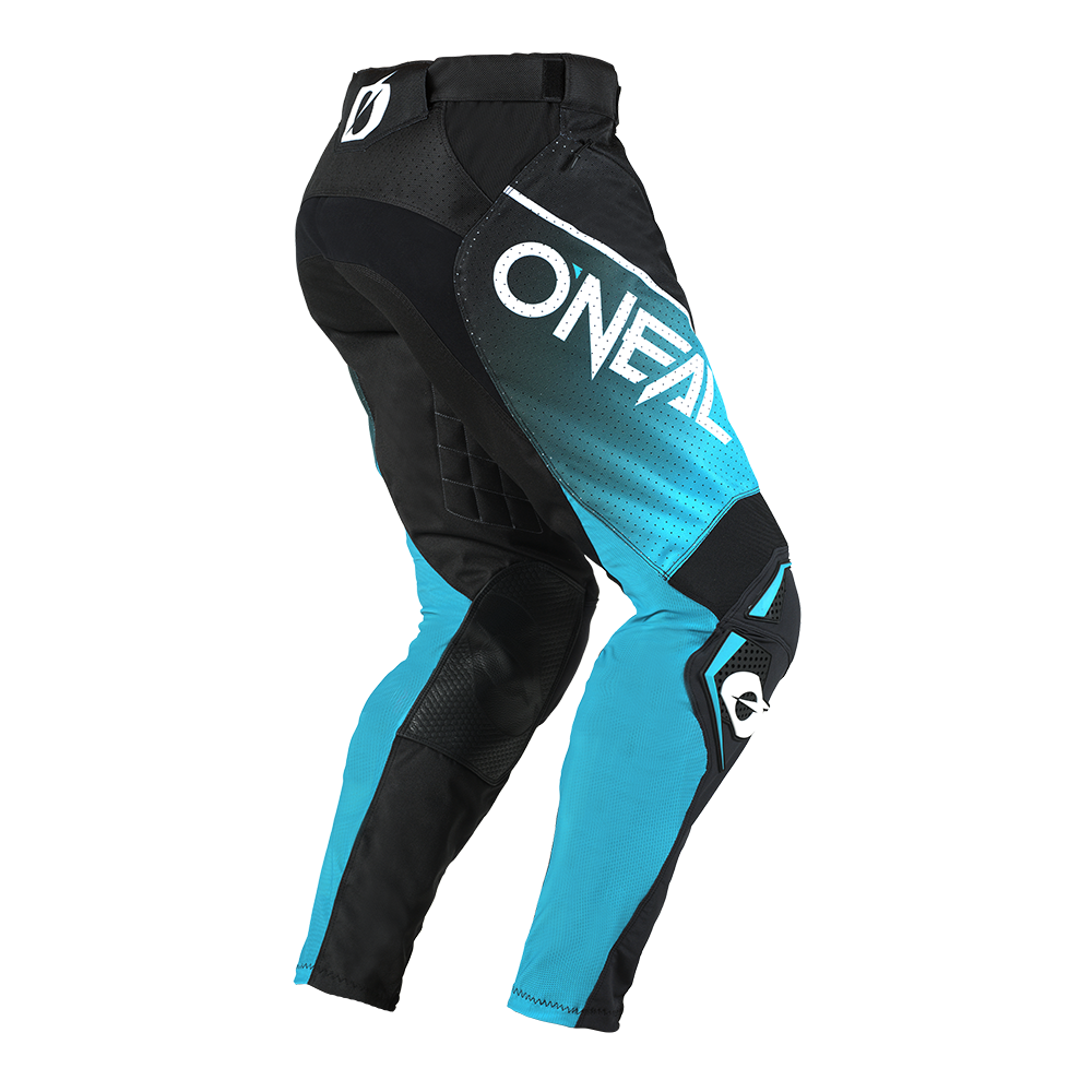 Мотокрос брич O'NEAL HARDWEAR AIR SLAM BLACK/TEAL V.25