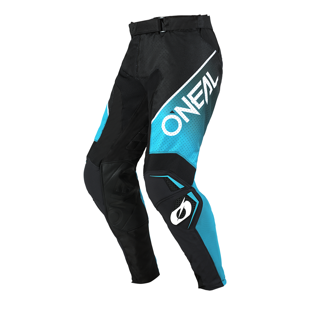 Мотокрос брич O'NEAL HARDWEAR AIR SLAM BLACK/TEAL V.25