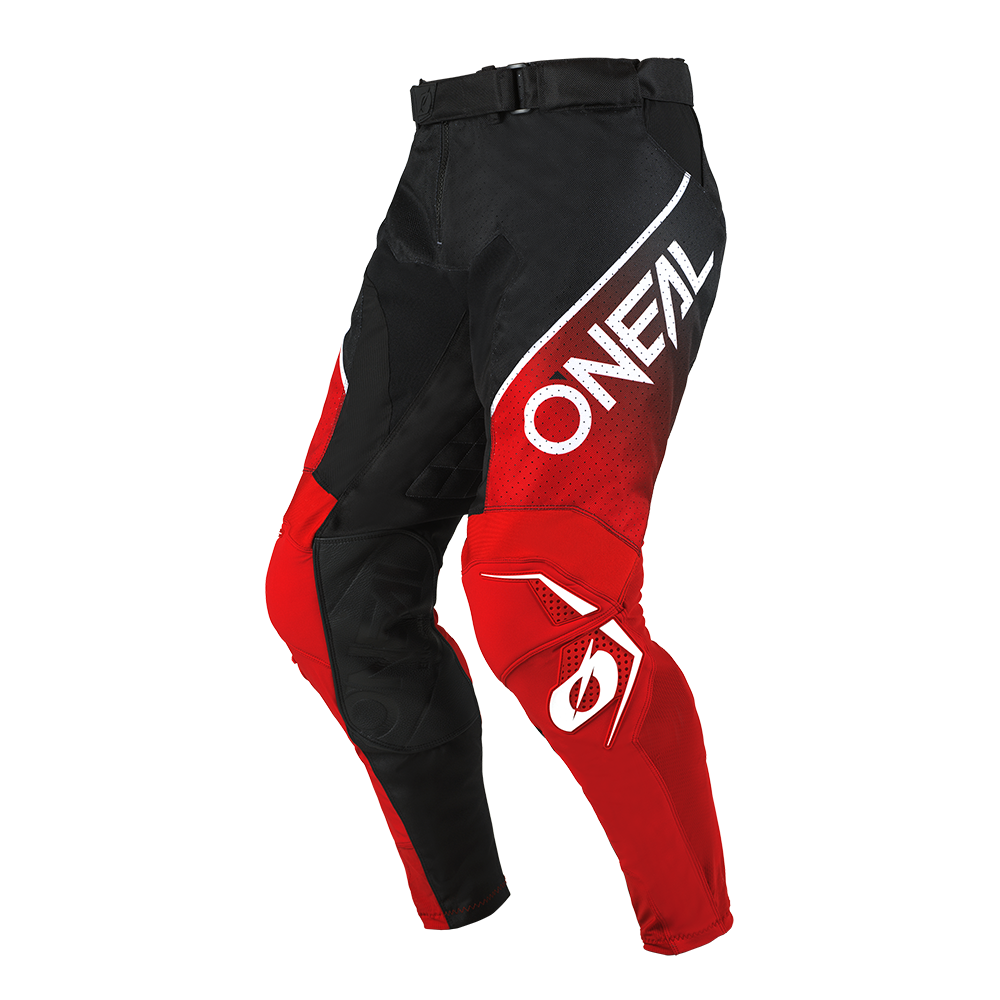 Мотокрос брич O'NEAL HARDWEAR AIR SLAM BLACK/RED V.25