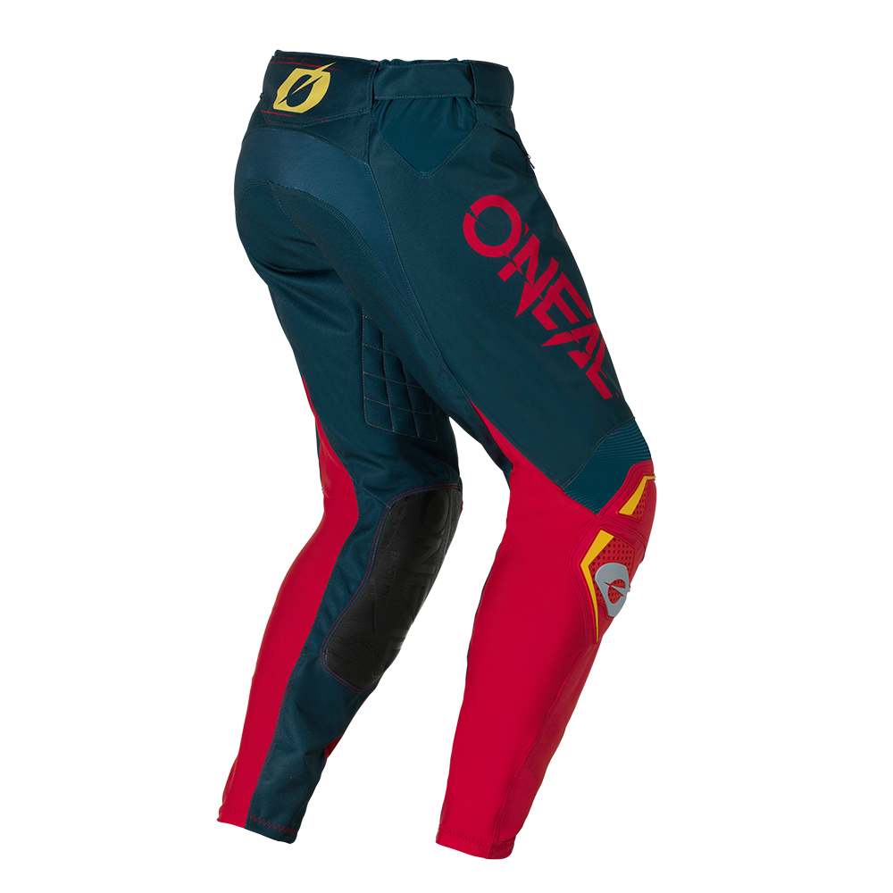 Мотокрос брич O'NEAL HARDWEAR SWIPE NAVY BLUE/RED V.26