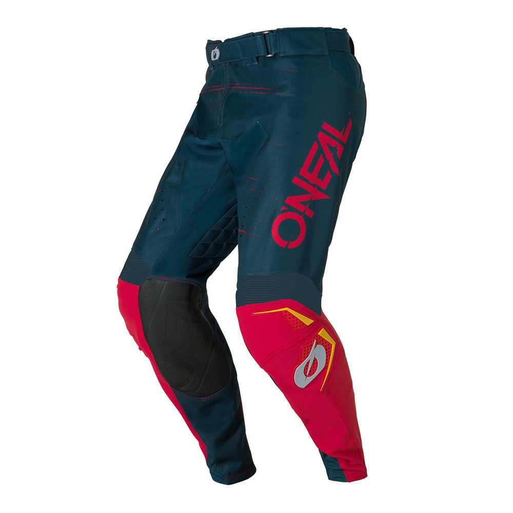 Мотокрос брич O'NEAL HARDWEAR SWIPE NAVY BLUE/RED V.26