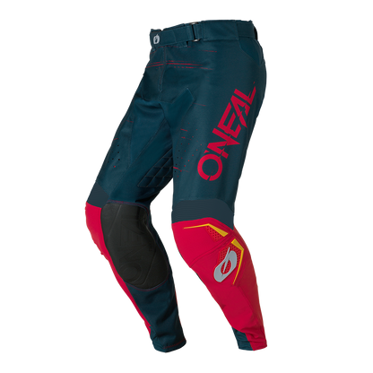 Мотокрос брич O'NEAL HARDWEAR SWIPE NAVY BLUE/RED V.26