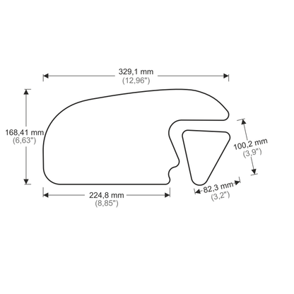 Протектор за резервоар HONDA CBR 600 RR HDR218/PR3436