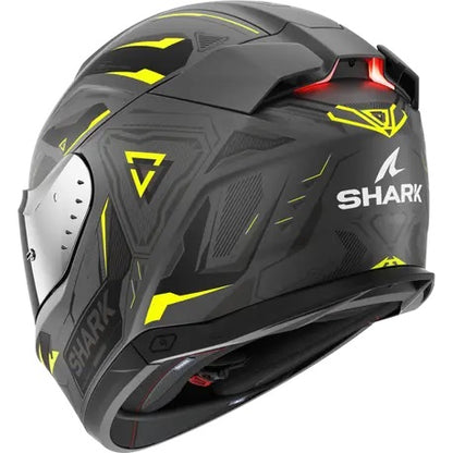 Каска SHARK SKWAL i3 LINIK MATT GREY/FLUO YELLOW