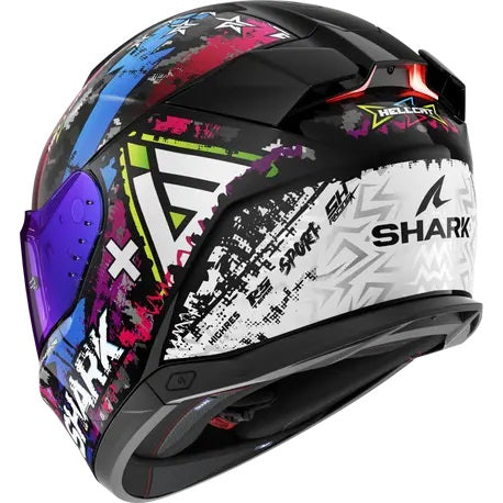 Каска SHARK SKWAL i3 HELLCAT RAINBOW