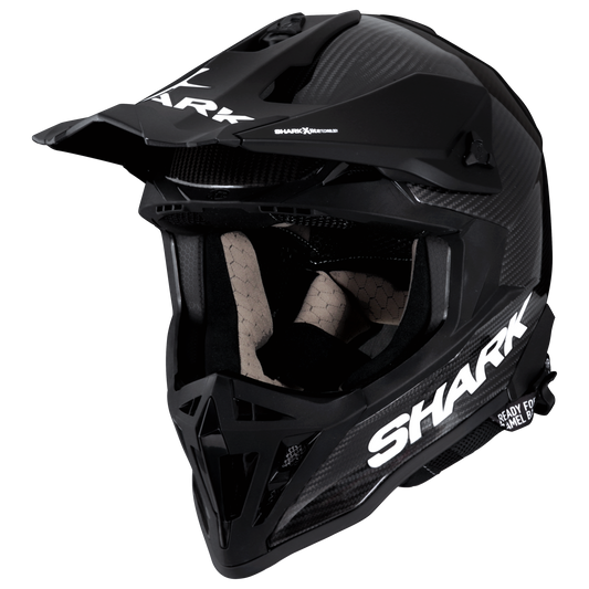 Мотокрос каска SHARK VARIAL RS CARBON SKIN WHITE