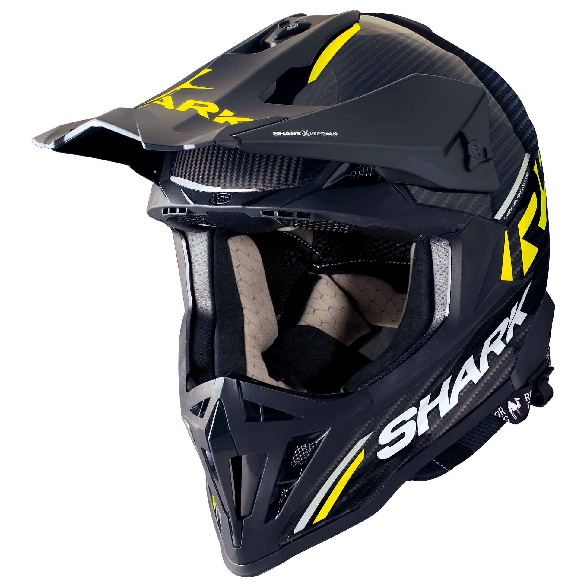 Мотокрос каска SHARK VARIAL RS FLAIR YELLOW