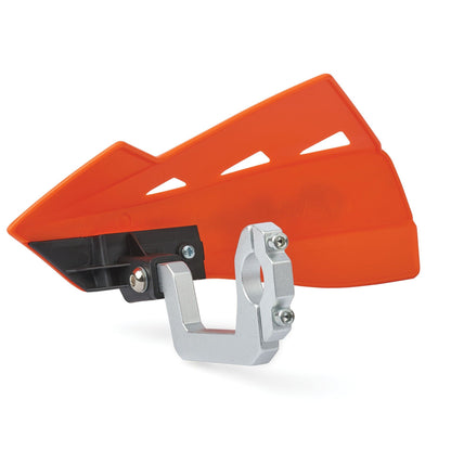 Предпазител за кормило POLISPORT QWEST UNIVERSAL ORANGE - ALUMINUM