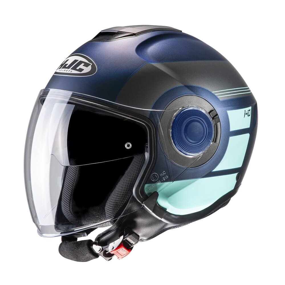 Скутер каска HJC i40 SPINA BLUE
