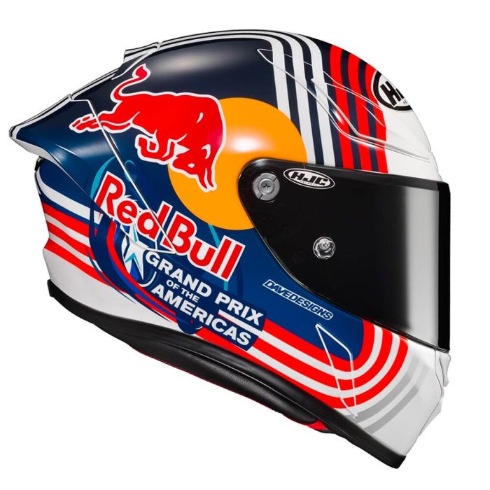 Каска HJC RPHA 1 RED BULL AUSTIN GP