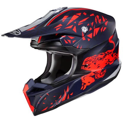 Мотокрос каска HJC i50 SPIELBERG RED BULL