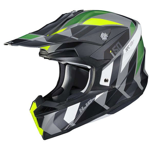 Мотокрос каска HJC i50 VANISH GREEN