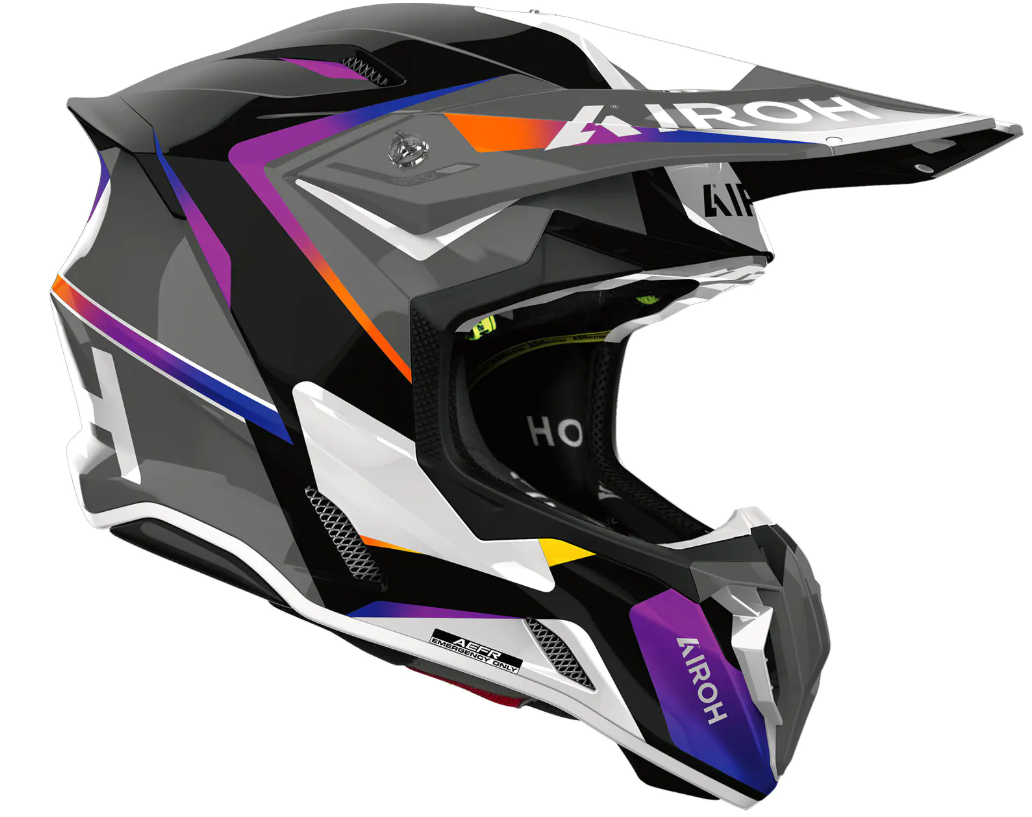 Мотокрос каска AIROH TWIST 3 HUSTLE GLOSS