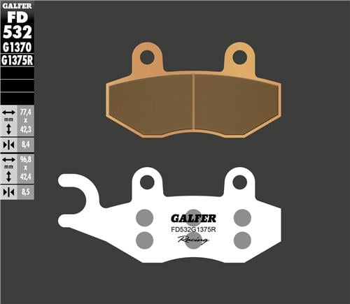 Предни мото накладки Galfer SINTERED RACING COMPOUND FD325G1375R