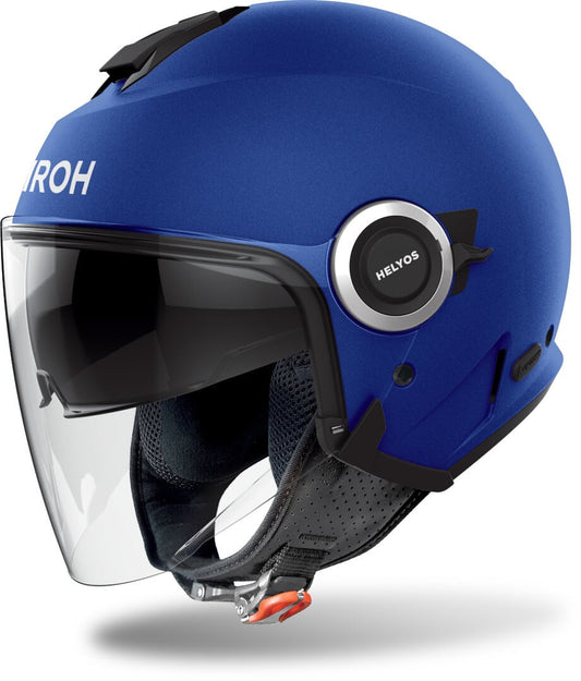 Kаска за скутер AIROH HELYOS BLUE MATT