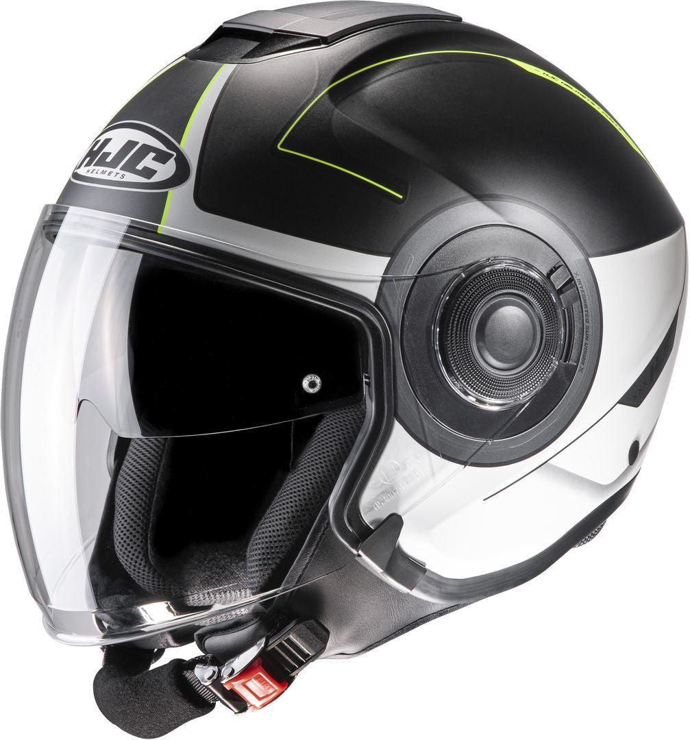 Скутер каска HJC i40 PANADI BLACK/WHITE