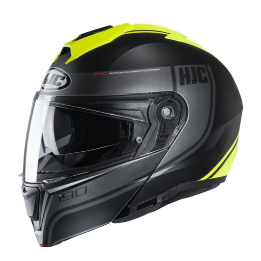 Отваряема каска HJC i90 DAVAN YELLOW