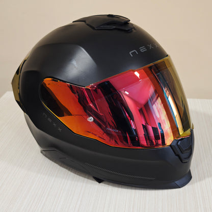 Каска NEXX Y100R SUBSONIC BLACK RED MATT - ВЪРНАТА БРОЙКА