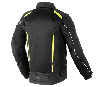 Текстилно мото яке 70 DEGREES TOURING BLACK/FLUO YELLOW