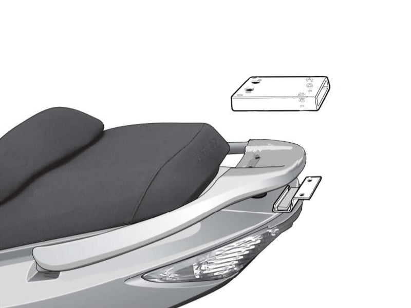 Монтажен комплект за куфари SHAD TOP MASTER KYMCO XCITING 500 R/ABS 05-12