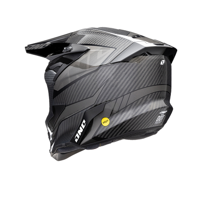 Мотокрос каска ONE INDUSTRIES X-197 CARBON BLACK ONYX