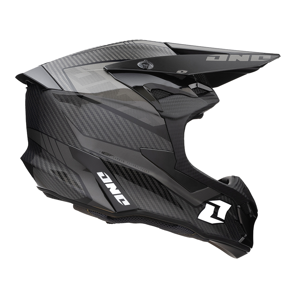 Мотокрос каска ONE INDUSTRIES X-197 CARBON BLACK ONYX
