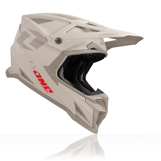 Мотокрос каска ONE INDUSTRIES X-297 FOCUS STONE/GRAY